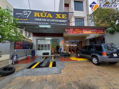 Hoàn Thiện Tiệm Rửa Xe Cho Anh Hiển Tại Bắc Ninh
