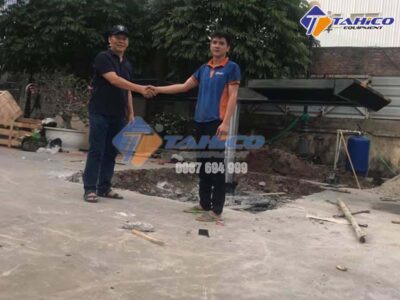 Hoàn thiện lắp đặt trạm rửa xe cho anh Mến ở Hải Phòng