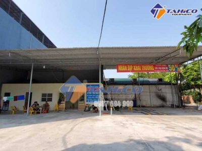 Lắp đăt thiết bị rửa xe cho tiệm anh Chiến ở Phúc Yên – Vĩnh Phúc