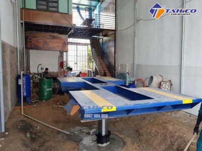 Lắp đặt cầu nâng SHARK cho anh Liêm ở Hạ Long – Quảng Ninh