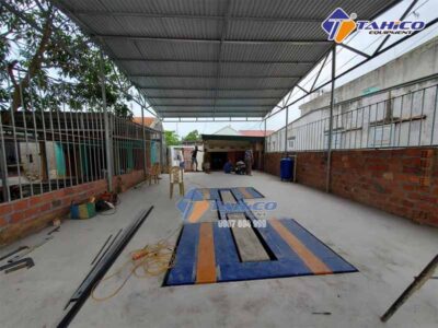 Lắp đặt trung tâm rửa xe cho anh Các ở Hoành Bồ – Quảng Ninh