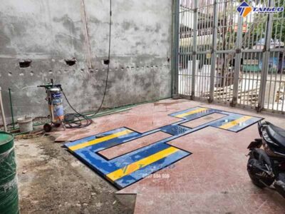 Hoàn thiện tiệm rửa xe anh Ngọt ở Bỉm Sơn – Thanh Hóa