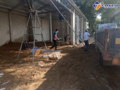 Hoàn thiện lắp đặt tiệm rửa xe ô tô cho anh Sơn ở TP. Thanh Hóa, tỉnh Thanh Hóa