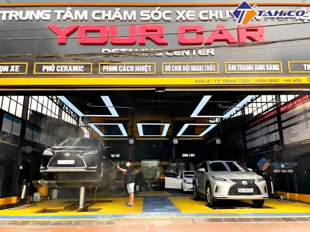 Chi Phí Mở Tiệm Rửa Xe Ô Tô  [Vốn Từ 90 Triệu]