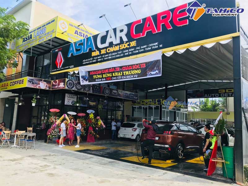 TỔNG HỢP các mô hình tiệm rửa xe hiện đại HOT NHẤT