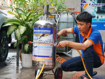 [Kiến Thức] Cấu tạo bình bọt tuyết rửa xe chuyên dụng