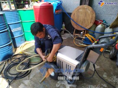 Chỉnh áp suất máy rửa xe ĐÚNG KĨ THUẬT