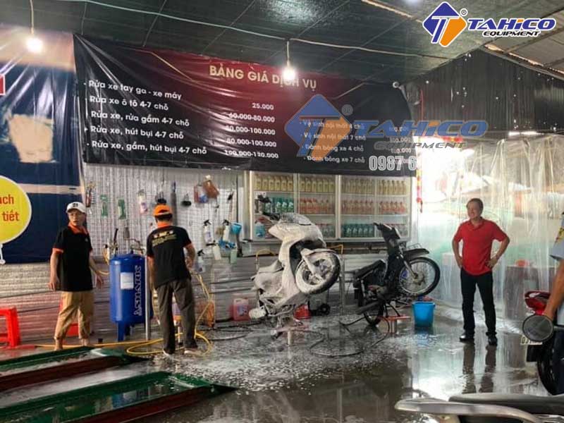Giá bán ben nâng rửa xe máy ( Cập nhật MỚI NHẤT)