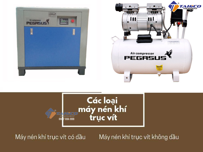 Sự khác nhau máy nén khí không dầu và máy nén khí có dầu