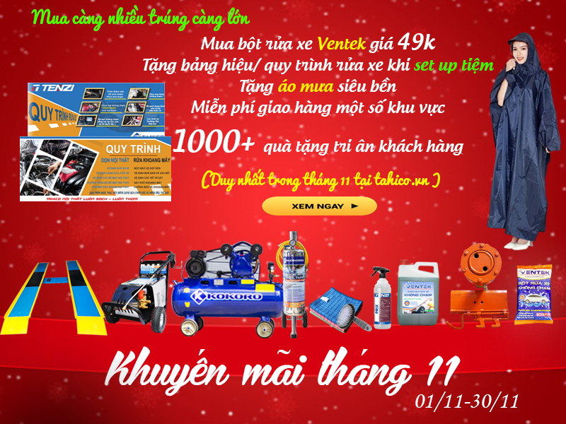Chương trình khuyến mãi tháng 11 – “Quà hay thay lời tri ân”