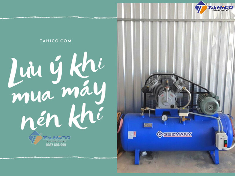 Những lưu ý khi mua máy nén khí cho garage ô tô, xe máy