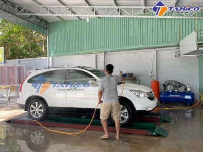 Kinh nghiệm chọn máy nén khí cho tiệm rửa xe ô tô