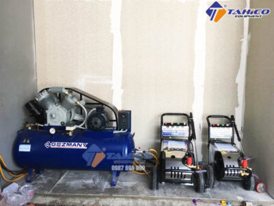 Mua máy nén khí rửa xe ô tô chọn như thế nào?