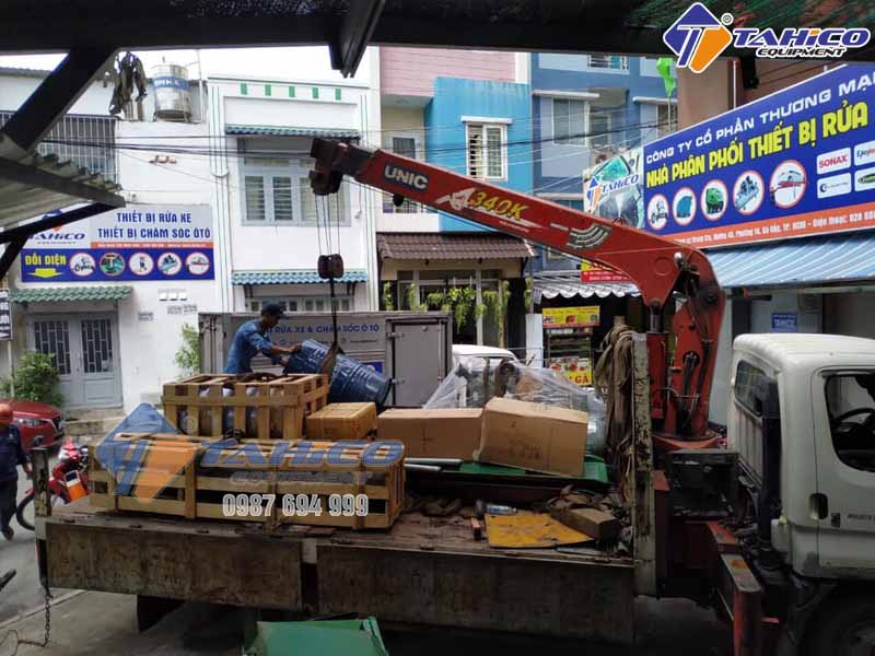 Nơi bán cầu nâng 1 trụ rửa xe uy tín tại Việt Nam