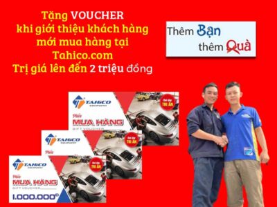 Tặng phiếu mua hàng giá “sập sàn” tại Tahico