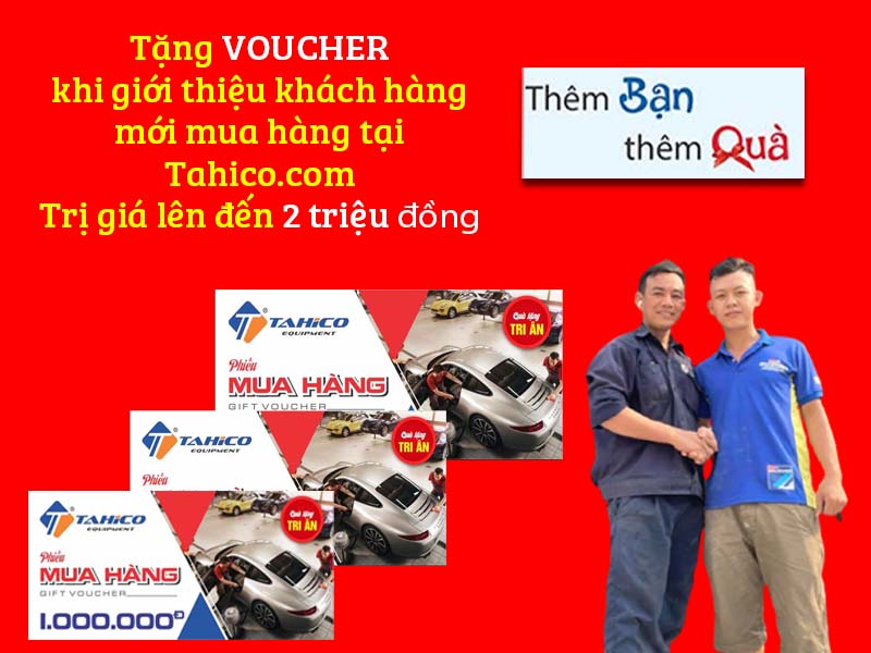 Tặng phiếu mua hàng giá “sập sàn” tại Tahico