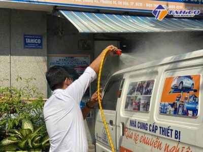 [Hướng dẫn] Cách sử dụng máy rửa xe dây đai an toàn