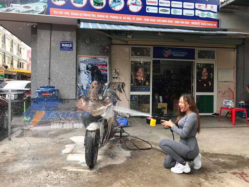 [Tài liệu kỹ thuật] Sử dụng máy rửa xe mini đúng cách