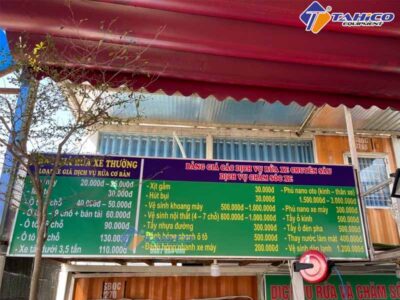 Cách tính giá dịch vụ rửa xe ô tô ở các trung tâm – 3 cách