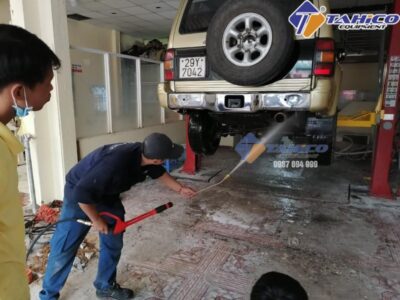 [Giải đáp] Cầu nâng 2 trụ rửa xe được không?