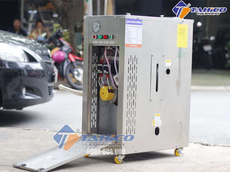 [Tài liệu chuyên môn] cấu tạo máy rửa xe hơi nước nóng