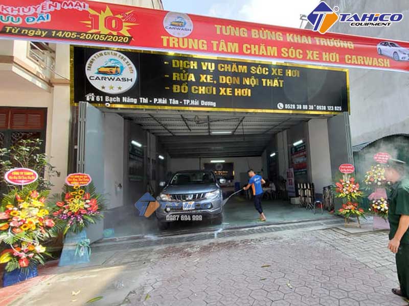 Cửa hàng rửa xe chuyên nghiệp – Tiêu chí đánh giá