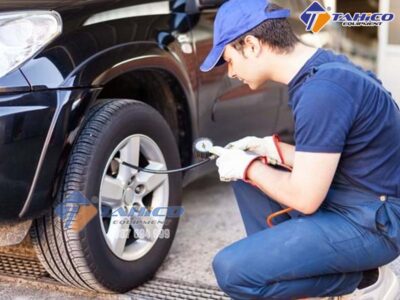 Đồng Hồ Bơm Lốp Đo Áp Suất Cơ Điện Tử Chính Xác