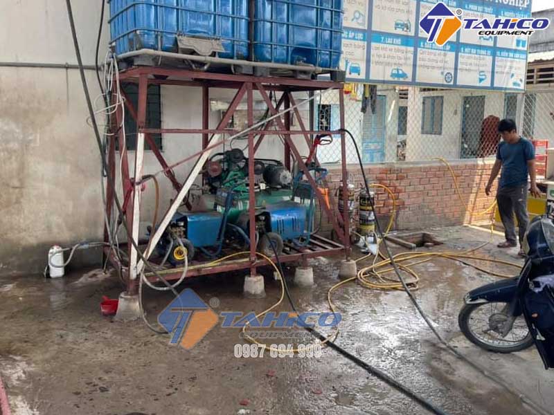 Nên mua thiết bị cũ khi mở tiệm rửa xe máy không?