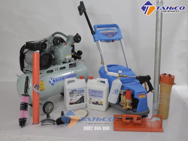 Trọn bộ dụng cụ rửa xe máy chuyên nghiệp GIÁ TỐT