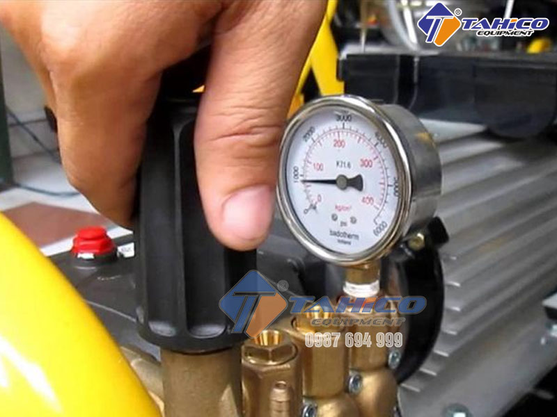 Máy rửa xe cao áp không lên áp (Giải pháp khắc phục)