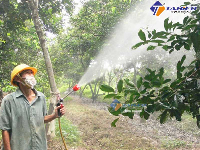 Cách sử dụng máy rửa xe phun thuốc trừ sâu AN TOÀN