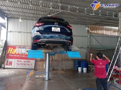 Tay Quay Rửa Xe 360 Độ | Giá Treo Dây Rửa Xe 360 Độ