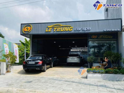 Thi công mặt bằng trung tâm chăm sóc ô tô chuẩn xác