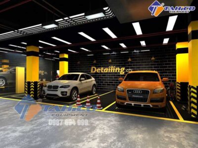 Xu hướng thiết kế trung tâm rửa và chăm sóc xe hơi