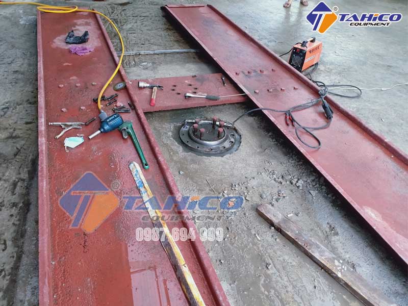 Vấn đề gặp khi lắp cầu nâng 1 trụ rửa xe ( chia sẻ chuyên gia Ấn Độ)