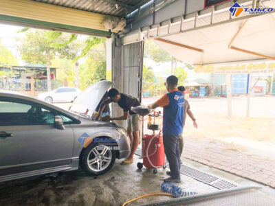 Cách sử dụng máy hút nhớt ô tô hiệu quả chất lượng cao