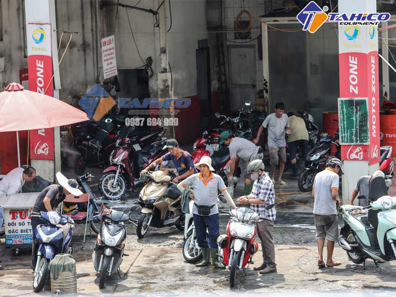 Tất tần tật tiệm rửa xe máy quận 10 UY TÍN
