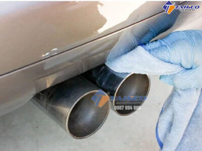 Quy trình vệ sinh ống xả ô tô chuẩn xác