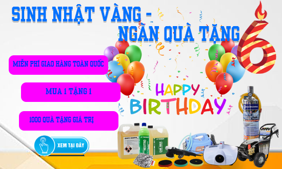 Mừng sinh nhật Tahico- khuyến mãi siêu hấp dẫn