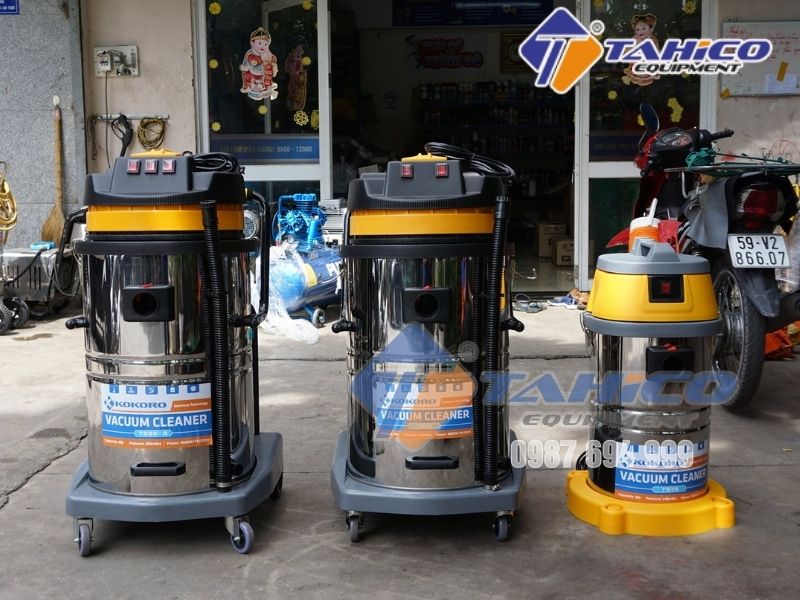 Giá máy hút bụi công nghiệp – 3 loại máy phổ biến từ KOKORO