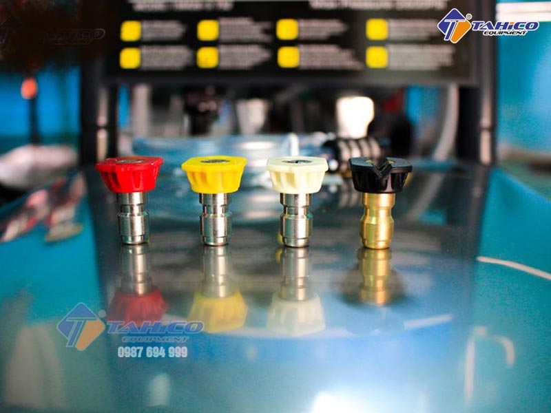 [Giải đáp] Các loại đầu béc máy rửa xe cao áp hiện nay