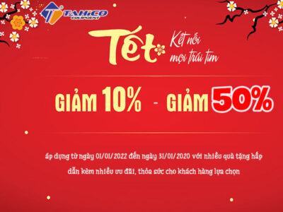 Giảm giá 50% đón năm mới 2022 khuyến mãi tháng 1