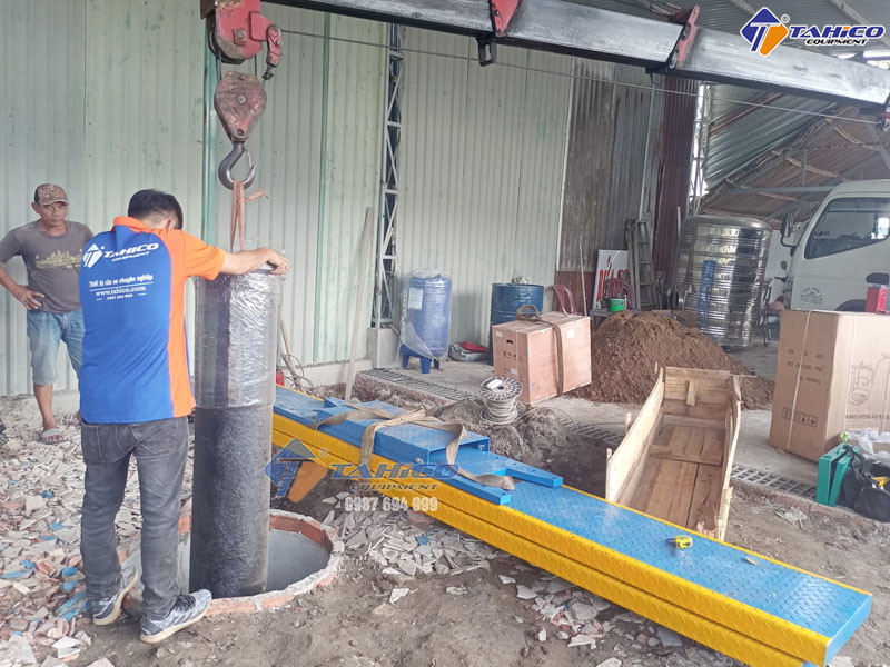 Quy trình lắp đặt cầu nâng 1 trụ rửa xe ĐÚNG KĨ THUẬT