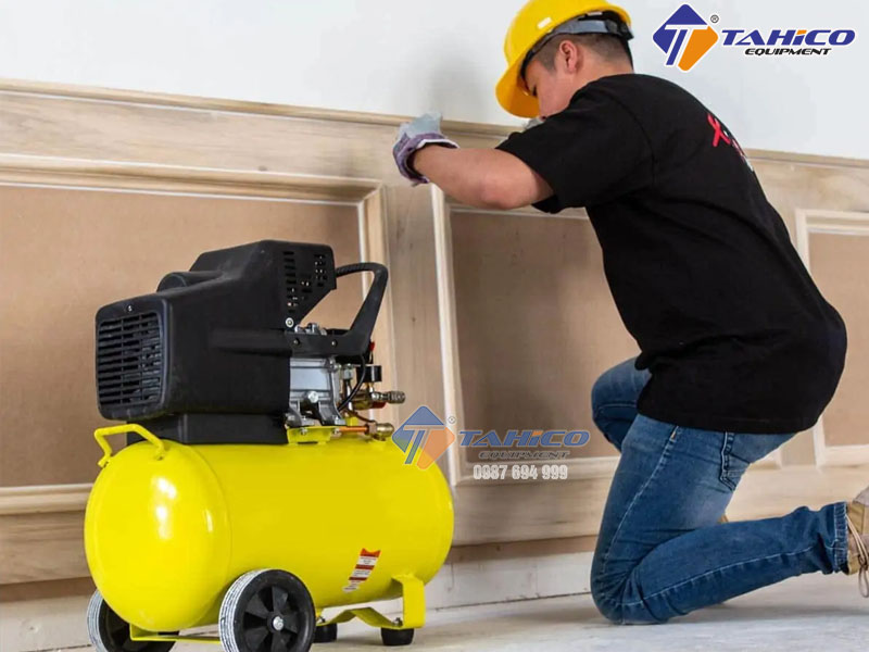 Top máy nén khí mini không dầu chính hãng giá tốt