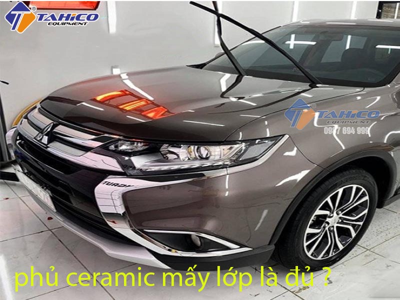 Phủ ceramic mấy lớp là hiệu quả cao với dàn sơn xe ?