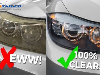 Xử Lí Đèn Ôtô Bị Hấp Hơi Nước | Sương Đọng Đèn Pha