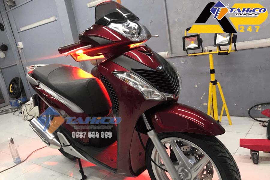 Chỉ dẫn cách phủ Ceramic Cho Xe Máy SH siêu bóng