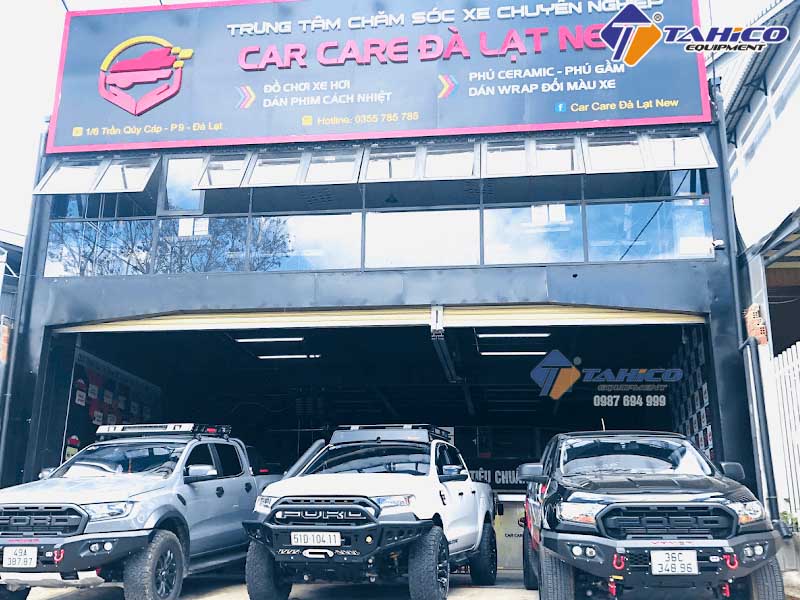 Tiệm rửa xe Đà Lạt rửa xe sạch- Giá tốt