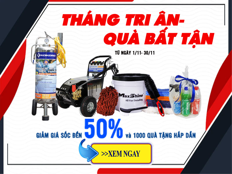Khuyến mãi tháng 11 – Tháng tri ân – quà bất tận