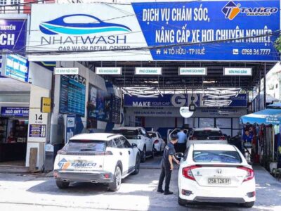 Điểm danh tiệm rửa xe ở Huế uy tín
